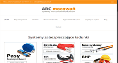 Desktop Screenshot of abcmocowan.pl